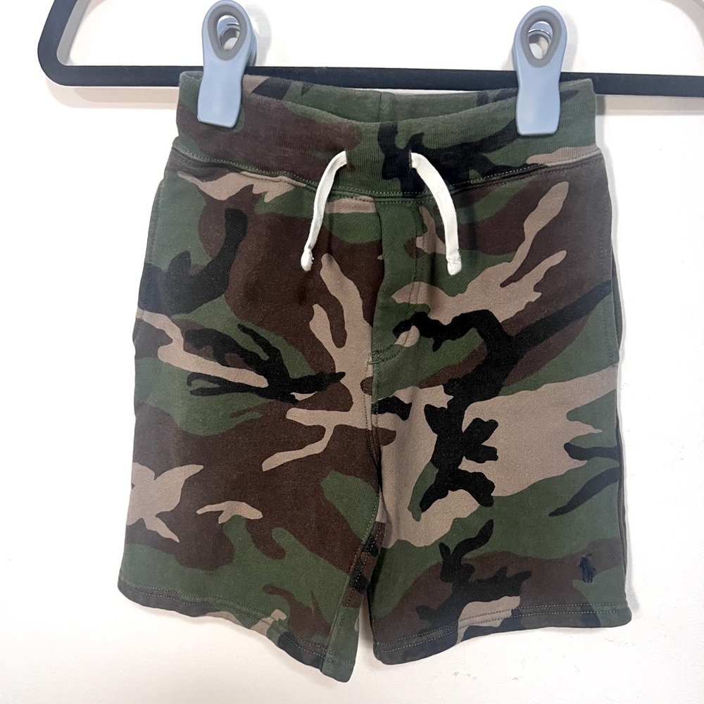 Polo by Ralph Lauren Fleece Shorts in Camo sz 8 (S)